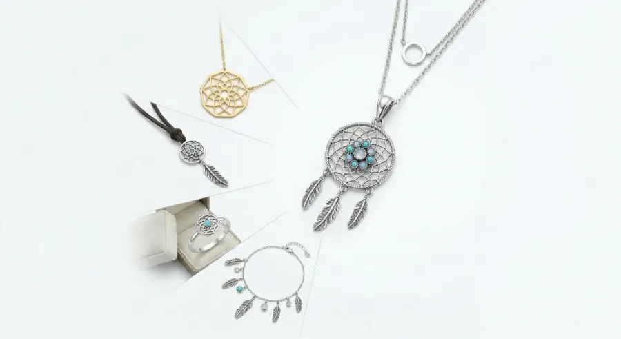 Joyeria con atrapasueños: origenes ojibwe, como funciona realmente, y por que conquisto el mundo