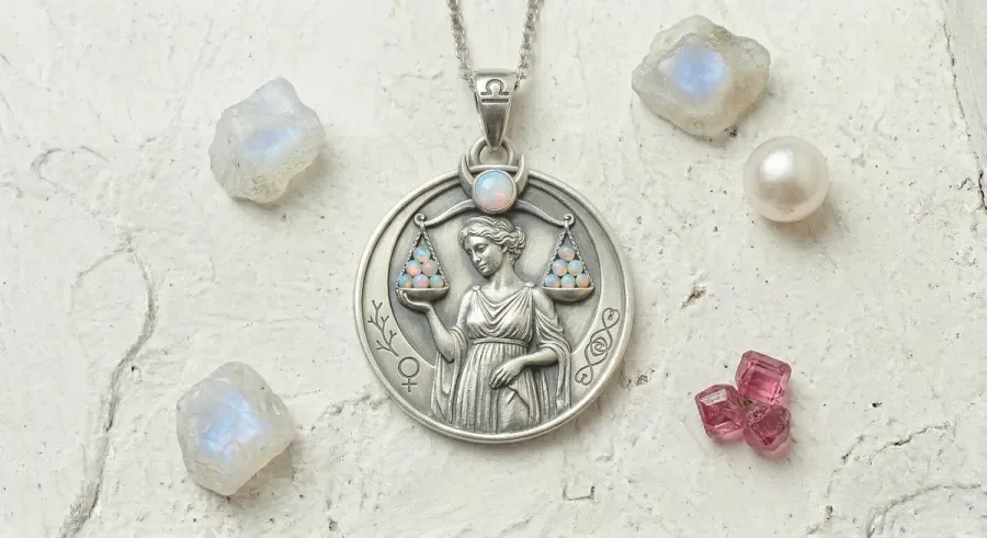 Joyas de Libra: la balanza, Venus y el signo que lo pesa todo dos veces