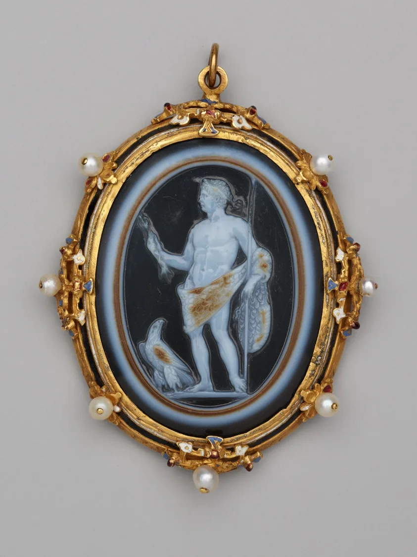 Camafeo del emperador Claudio como Júpiter