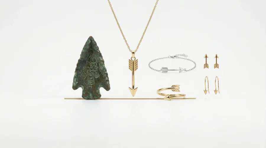 Joyas con flecha: significado, simbolo y como llevarlas