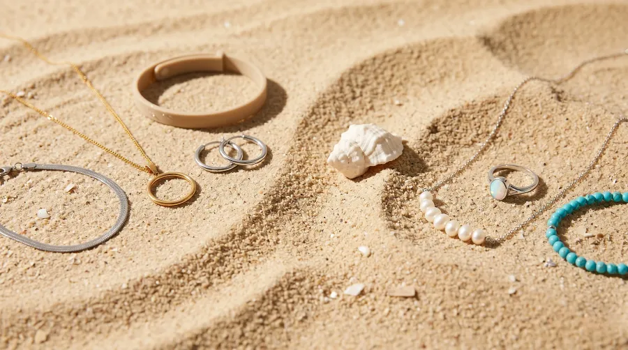 Joyas para la playa: qué aguanta el mar, la arena y el sol