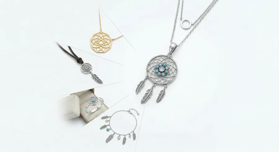 Joyeria con atrapasueños: origenes ojibwe, como funciona realmente, y por que conquisto el mundo