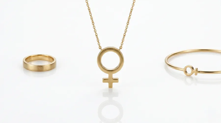 El simbolo de Venus en las joyas: feminismo y simbologia astrologica