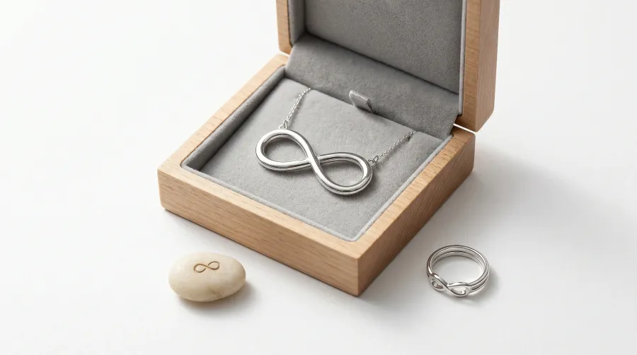 El simbolo del infinito en joyeria: que significa realmente y por que todo el mundo lo lleva