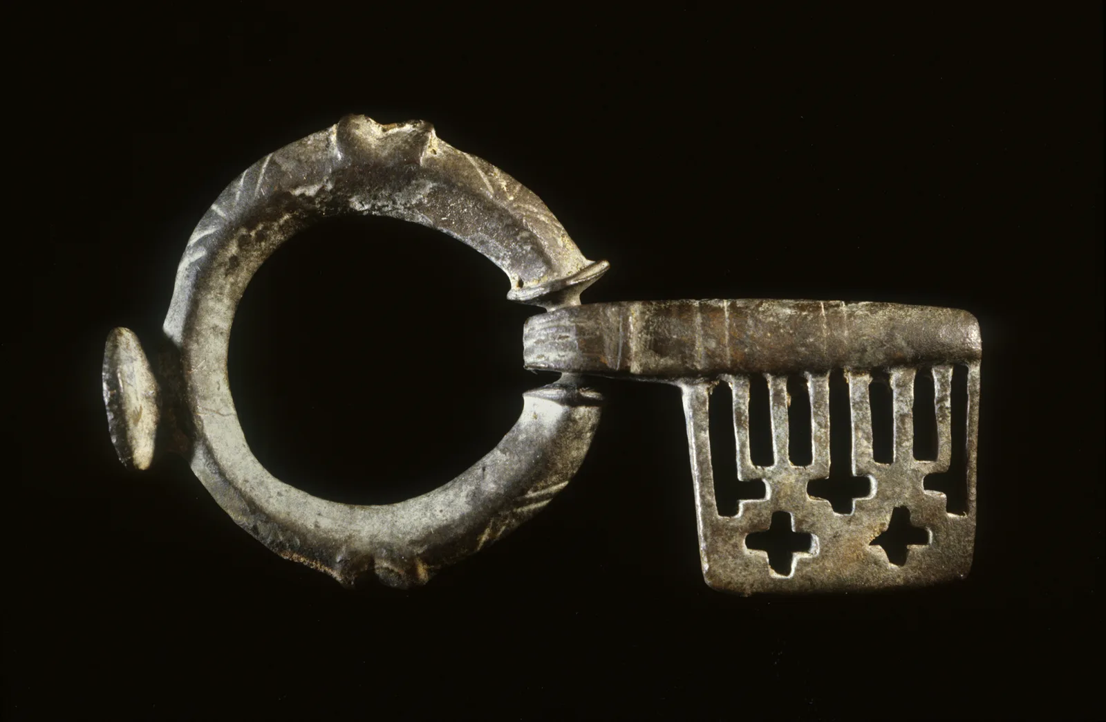 Llave bizantina de bronce del siglo V