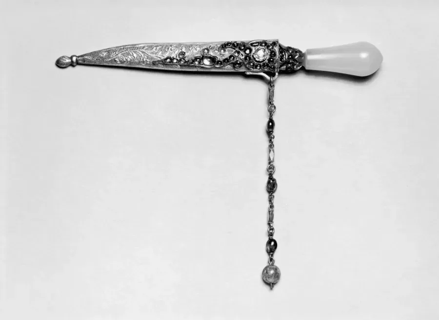 Daga otomana en miniatura de principios del siglo XVII, Walters Art Museum