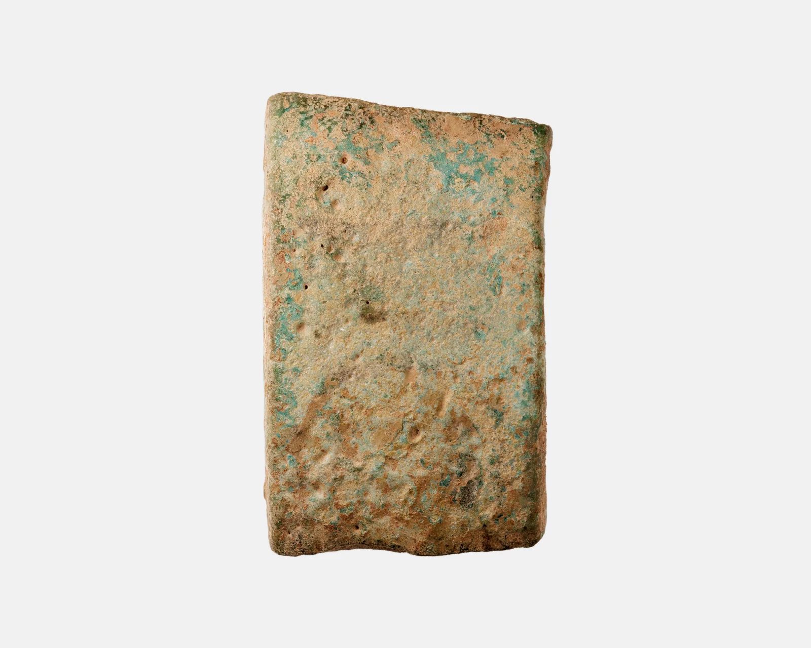 Fragmento de una pulsera votiva de fayenza, Antiguo Egipto