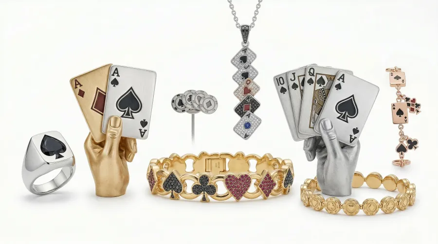 Joyas de poker: el as de picas, los cuatro palos y la Mano del Muerto