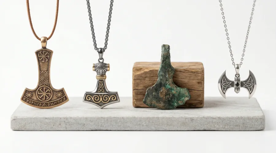 El hacha de Thor en joyeria: el arma del dios del trueno