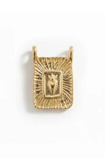 COLGANTE SAGRADO CORAZÓN ARDIENTE 1