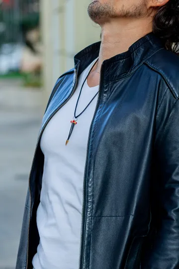 COLGANTE CUERNO ITALIANO NEGRO 1