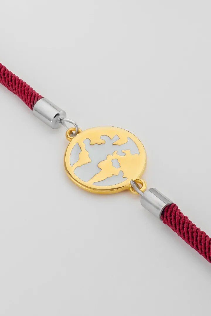 PULSERA MAPA MUNDI