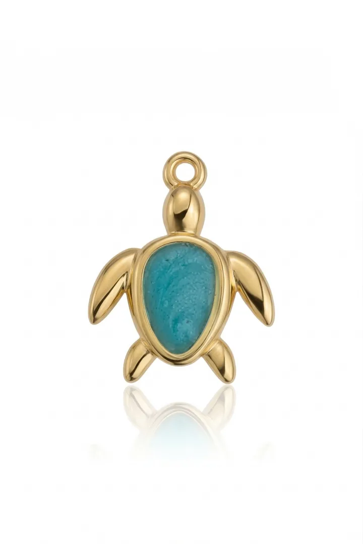 COLGANTE TORTUGA DORADO