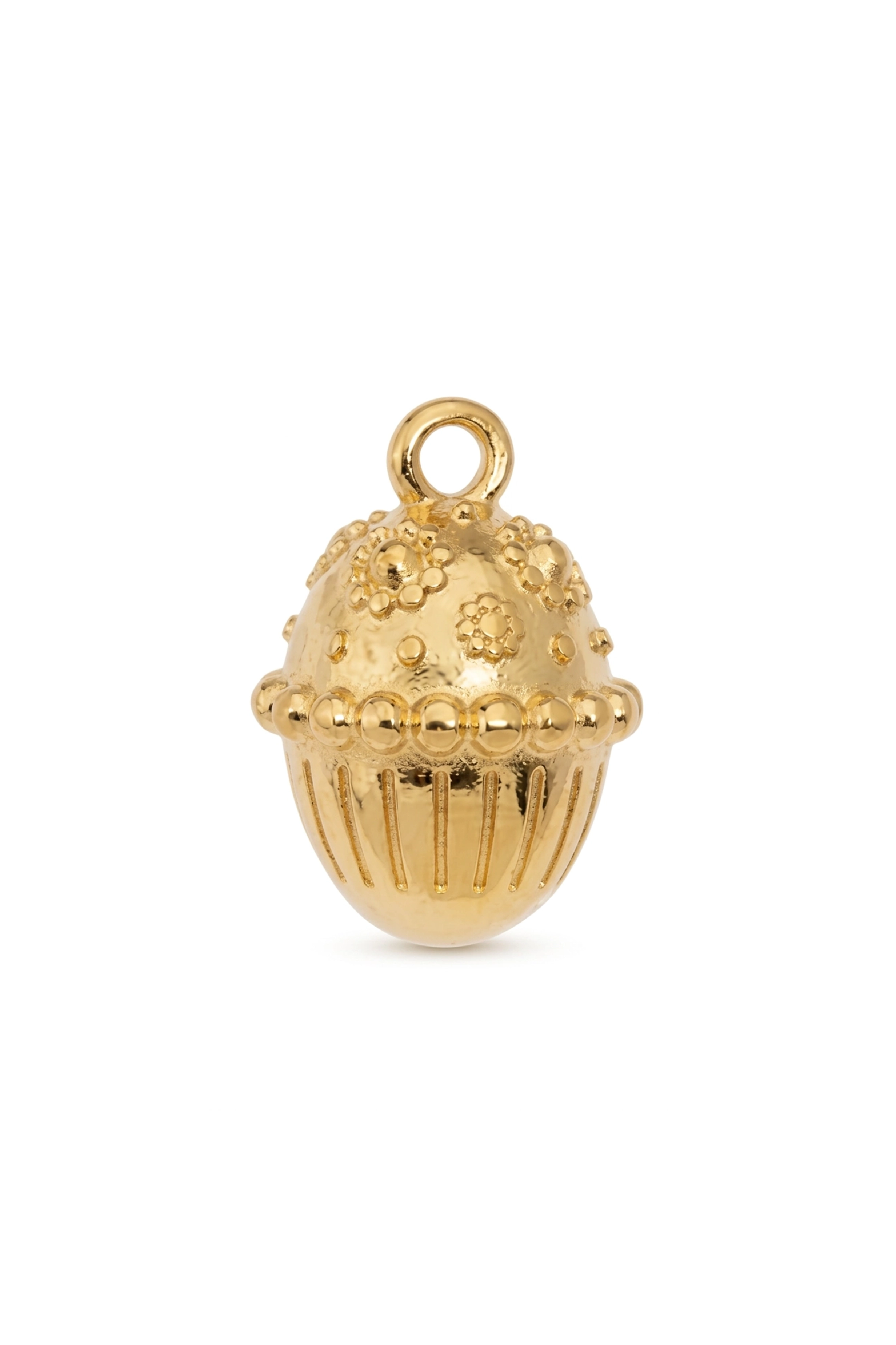 GOLD ACORN PENDANT