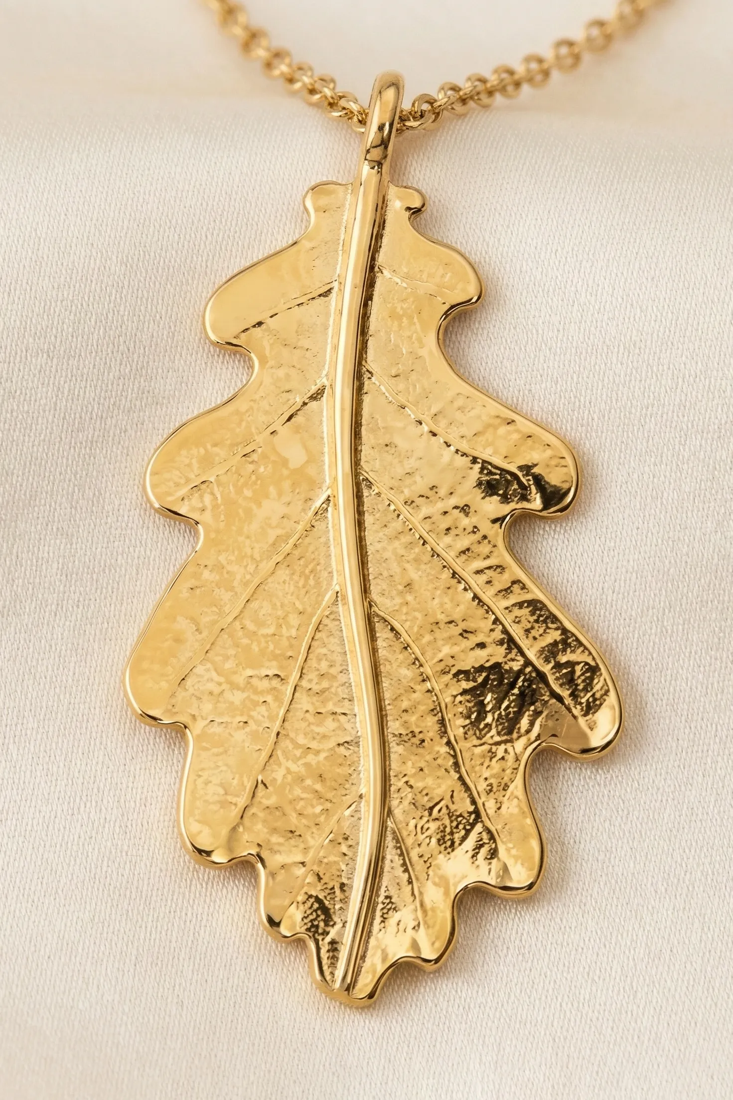 AUTUMN LEAF PENDANT GOLDEN превью 5