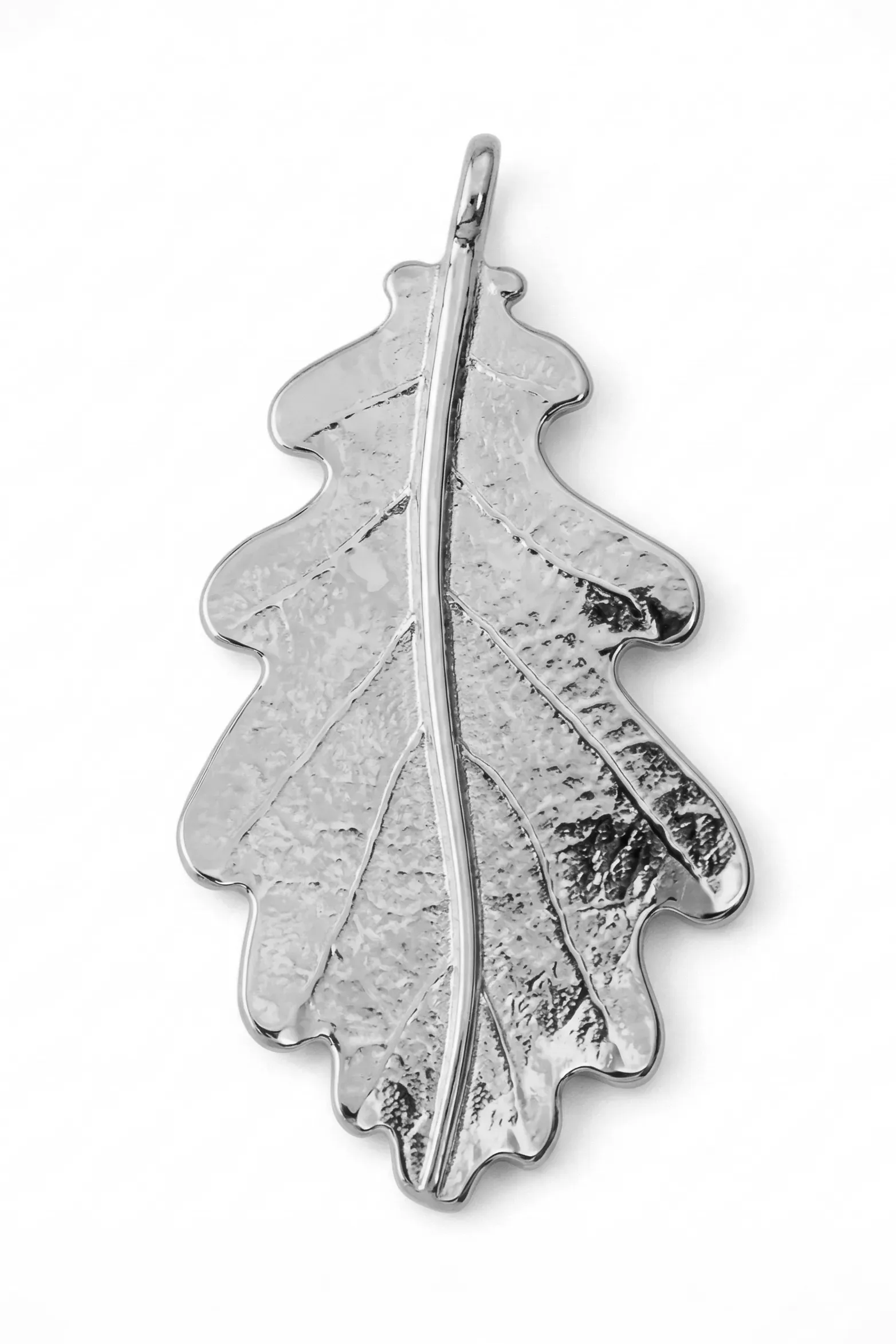 AUTUMN LEAF PENDANT SILVER-TONE превью 2