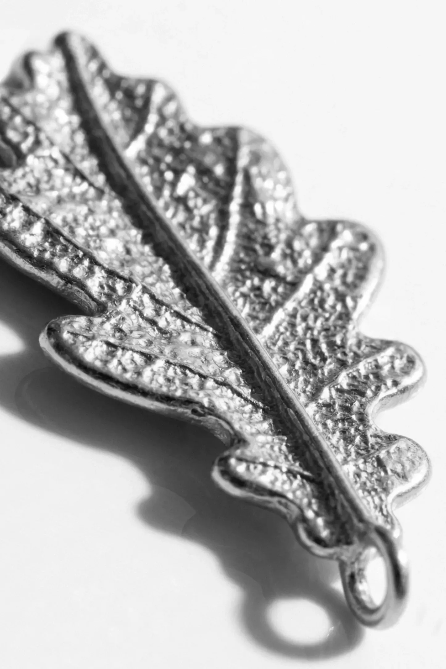 AUTUMN LEAF PENDANT SILVER-TONE превью 3