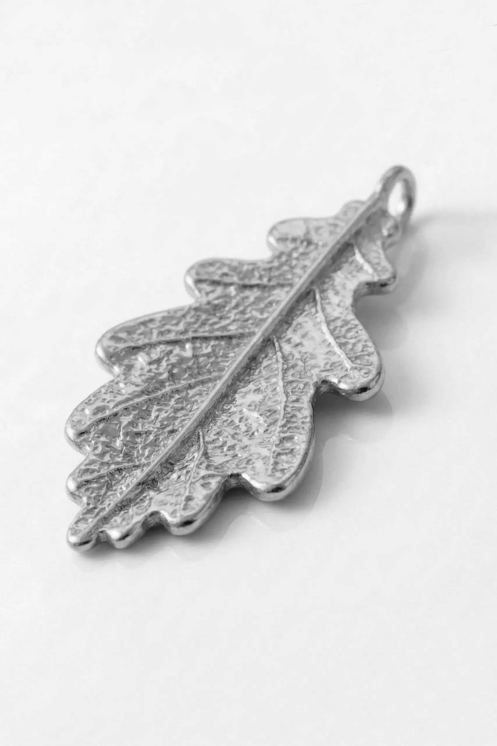 AUTUMN LEAF PENDANT SILVER-TONE превью 4
