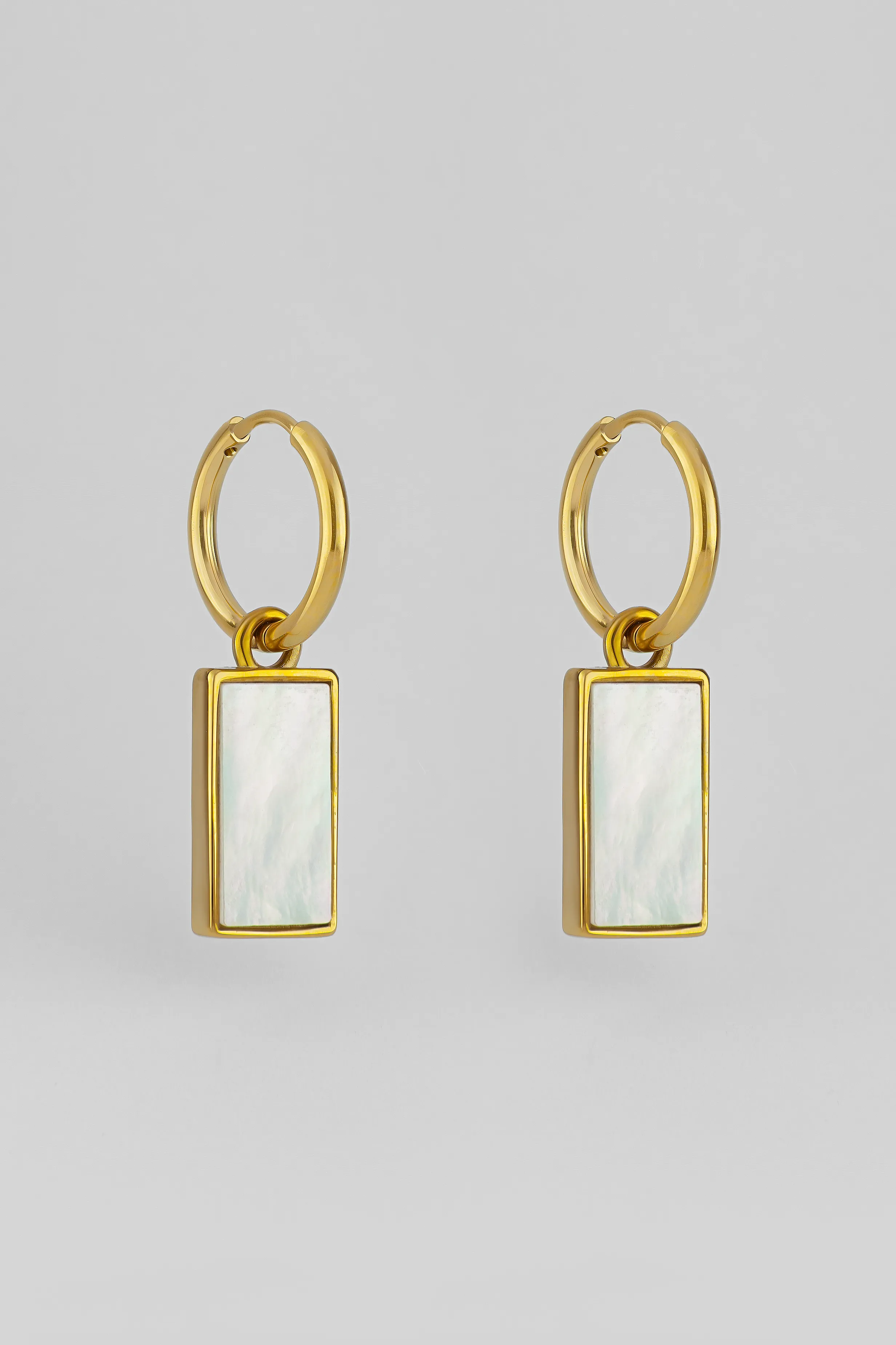 THE MOON TAROT CARD HOOP EARRINGS превью 2